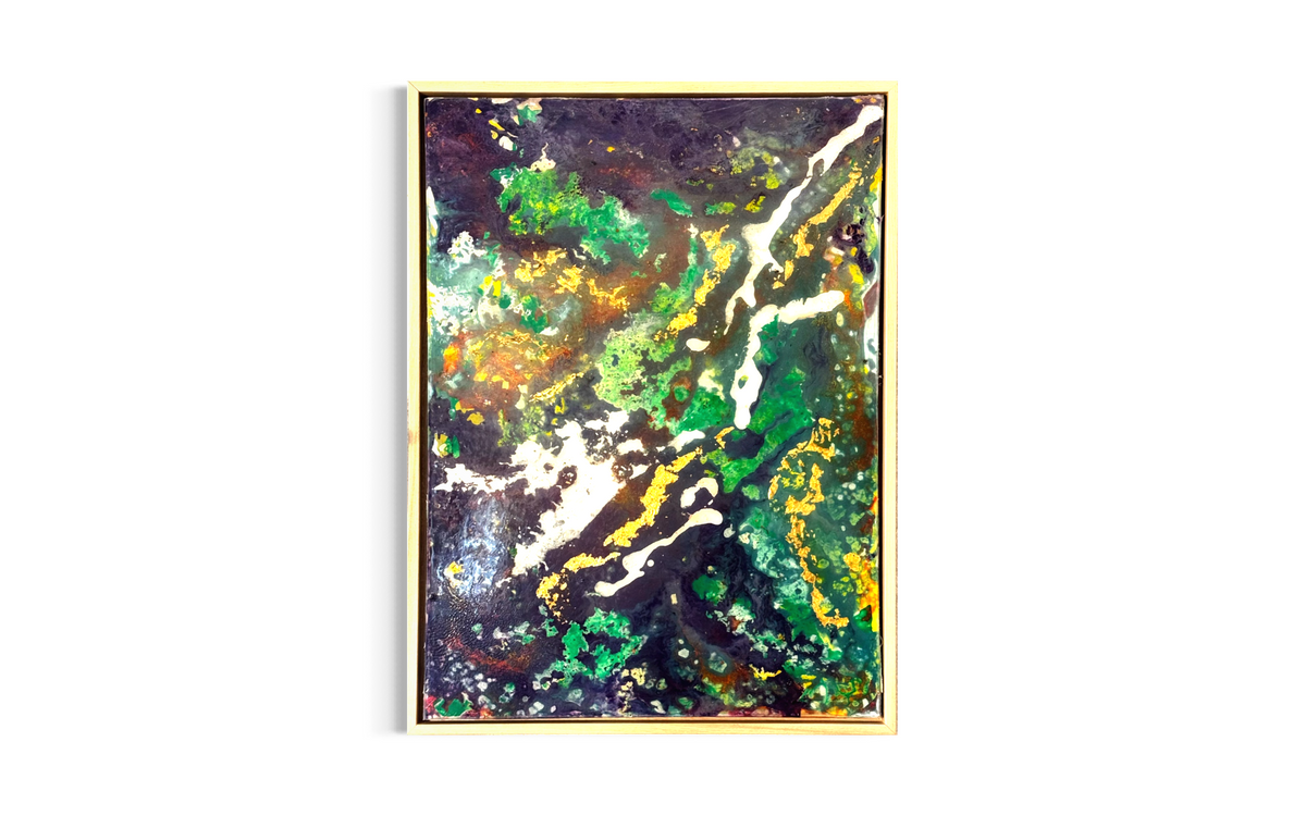 Whispers in Green 80x60cm