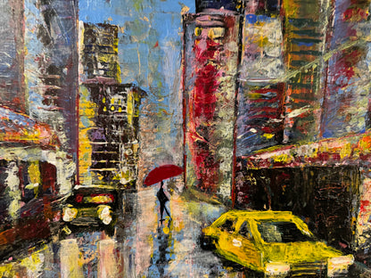 „Never alone“ Acryl auf Leinwand 60x80 cm