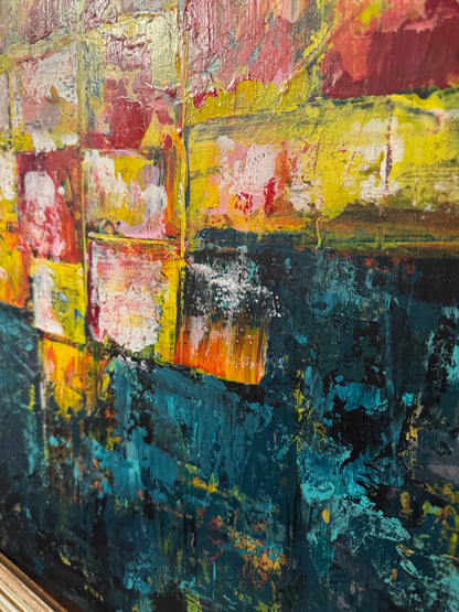 „Broken“ Acryl auf Leinwand 80x80 cm