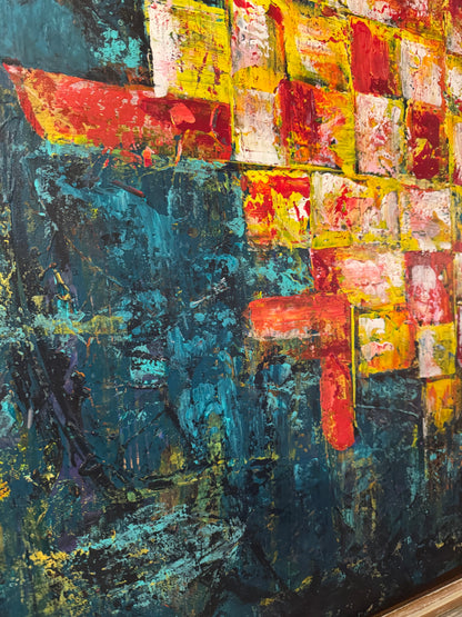 „Broken“ Acryl auf Leinwand 80x80 cm