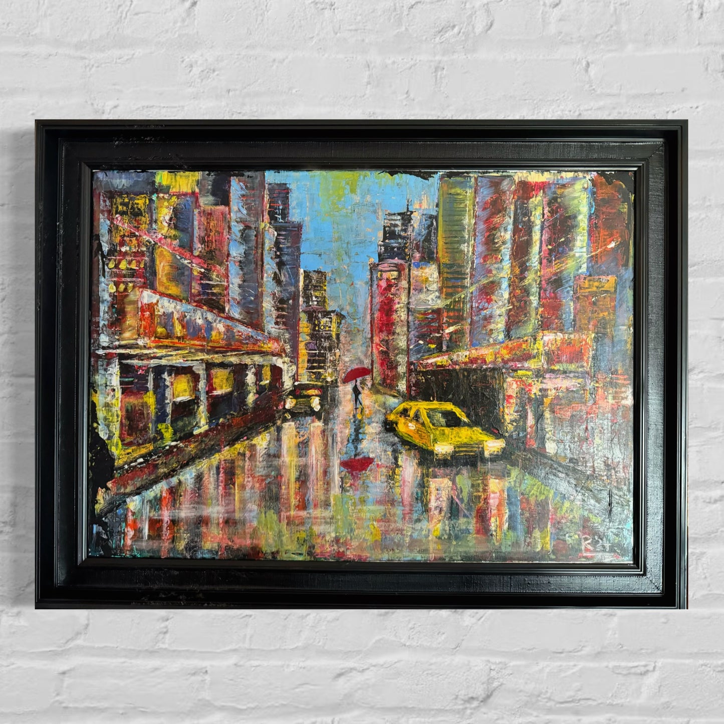 „Never alone“ Acryl auf Leinwand 60x80 cm