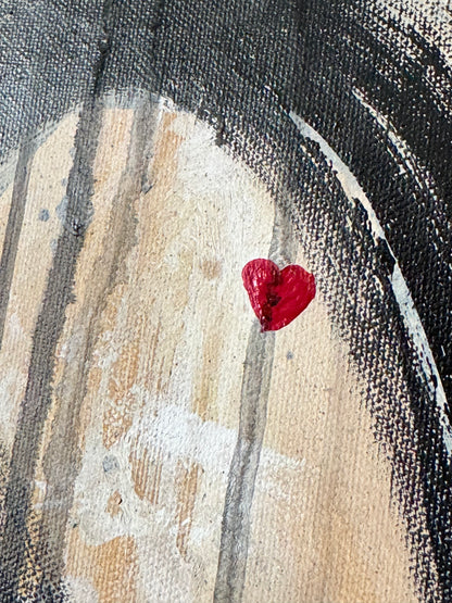 „Leave me“ Acryl auf Leinwand 60x80 cm