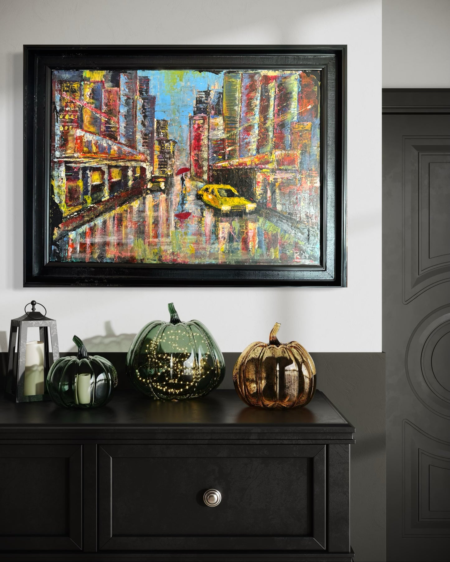 „Never alone“ Acryl auf Leinwand 60x80 cm