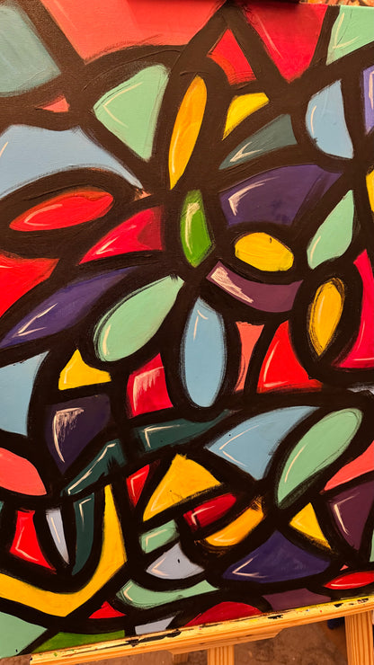 „Jelly Beans“ 
Acryl auf Leinwand 70x50 cm