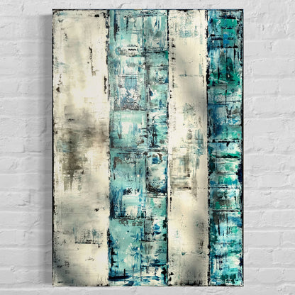 „Ahoi“ Acryl auf Leinwand 100x70 cm