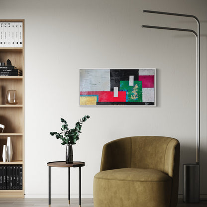 „Pieces I“ Acryl auf Leinwand 40x80 cm