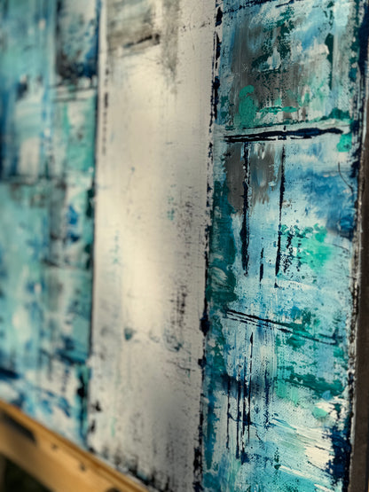 „Ahoi“ Acryl auf Leinwand 100x70 cm