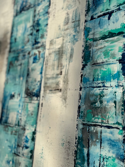 „Ahoi“ Acryl auf Leinwand 100x70 cm