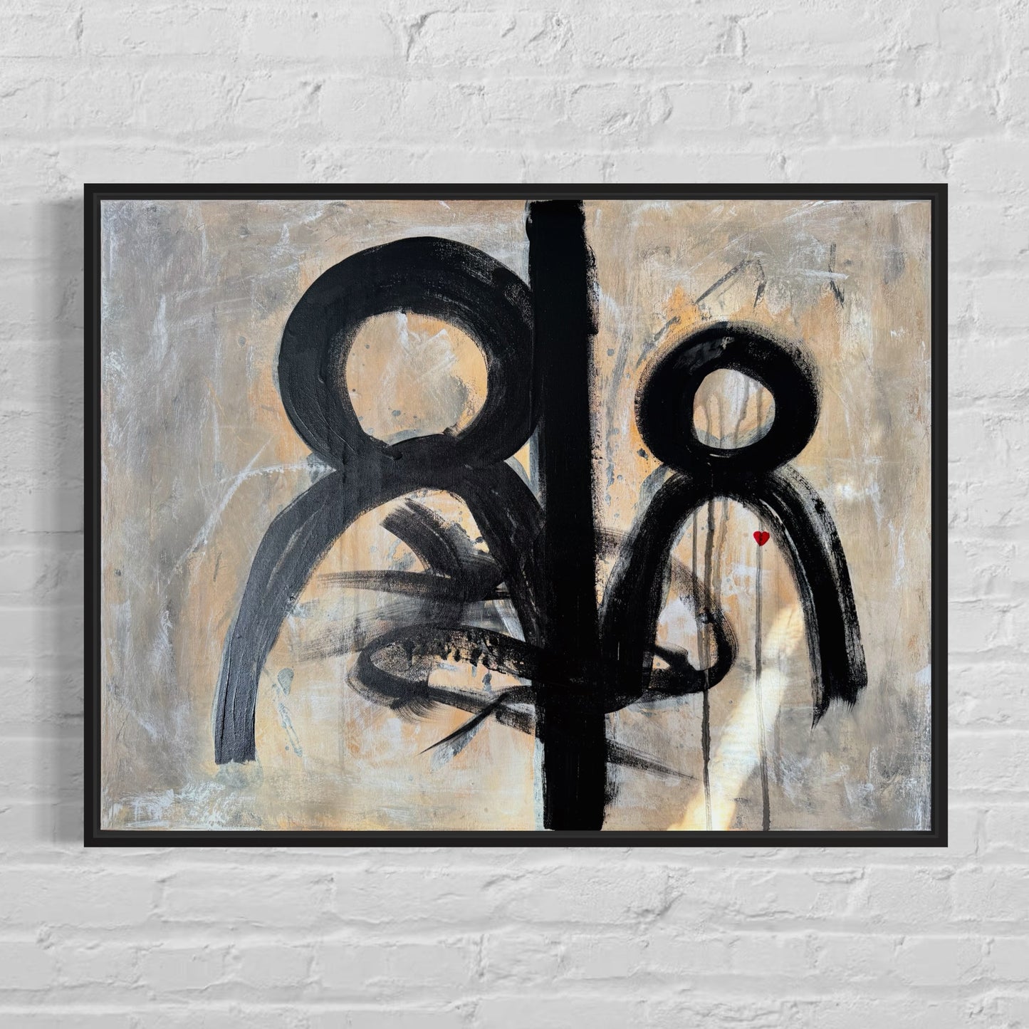 „Leave me“ Acryl auf Leinwand 60x80 cm