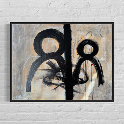 „Leave me“ Acryl auf Leinwand 60x80 cm