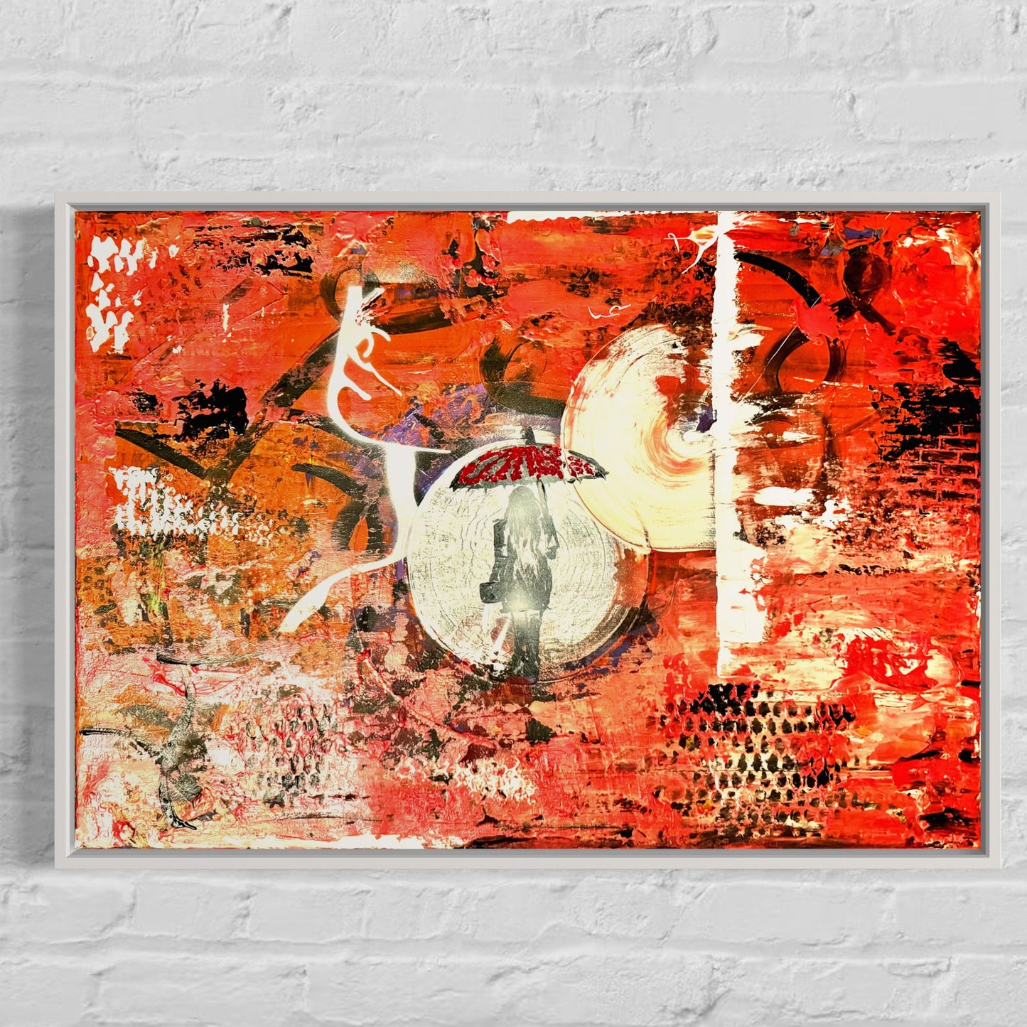 “Don’t Look Back” – Acryl auf Leinwand 50x70 cm