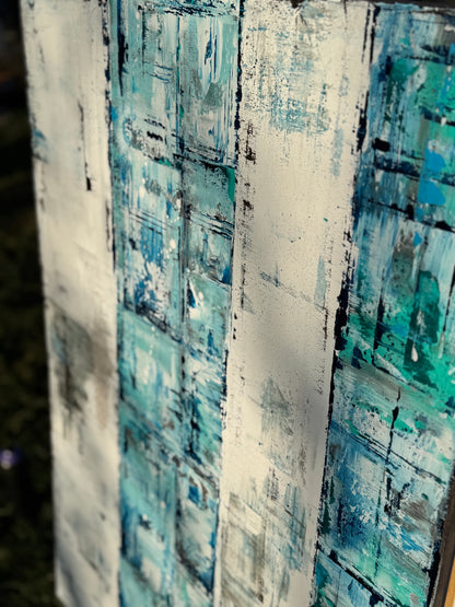 „Ahoi“ Acryl auf Leinwand 100x70 cm