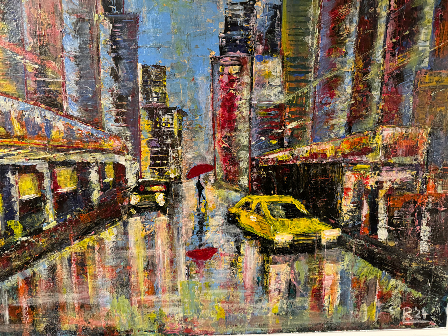 „Never alone“ Acryl auf Leinwand 60x80 cm