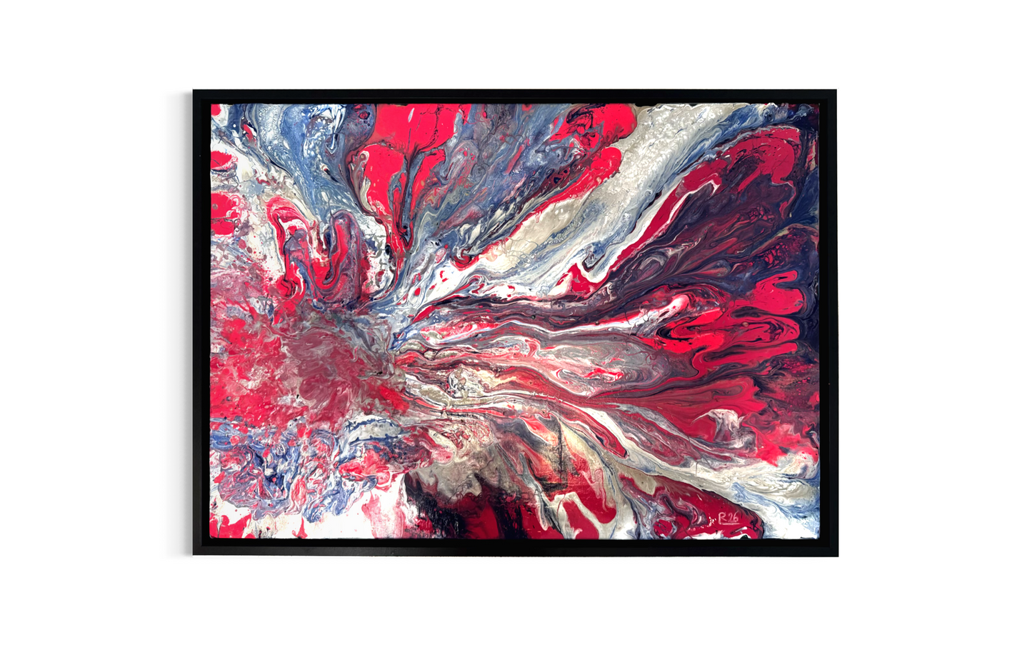 Wo Farben sich treffen 50x70cm