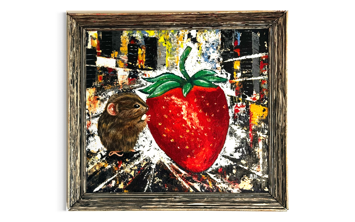 Strawberry temptation 70x76cm