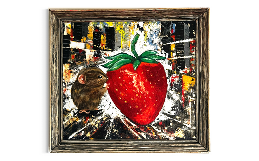 Strawberry temptation 70x76cm