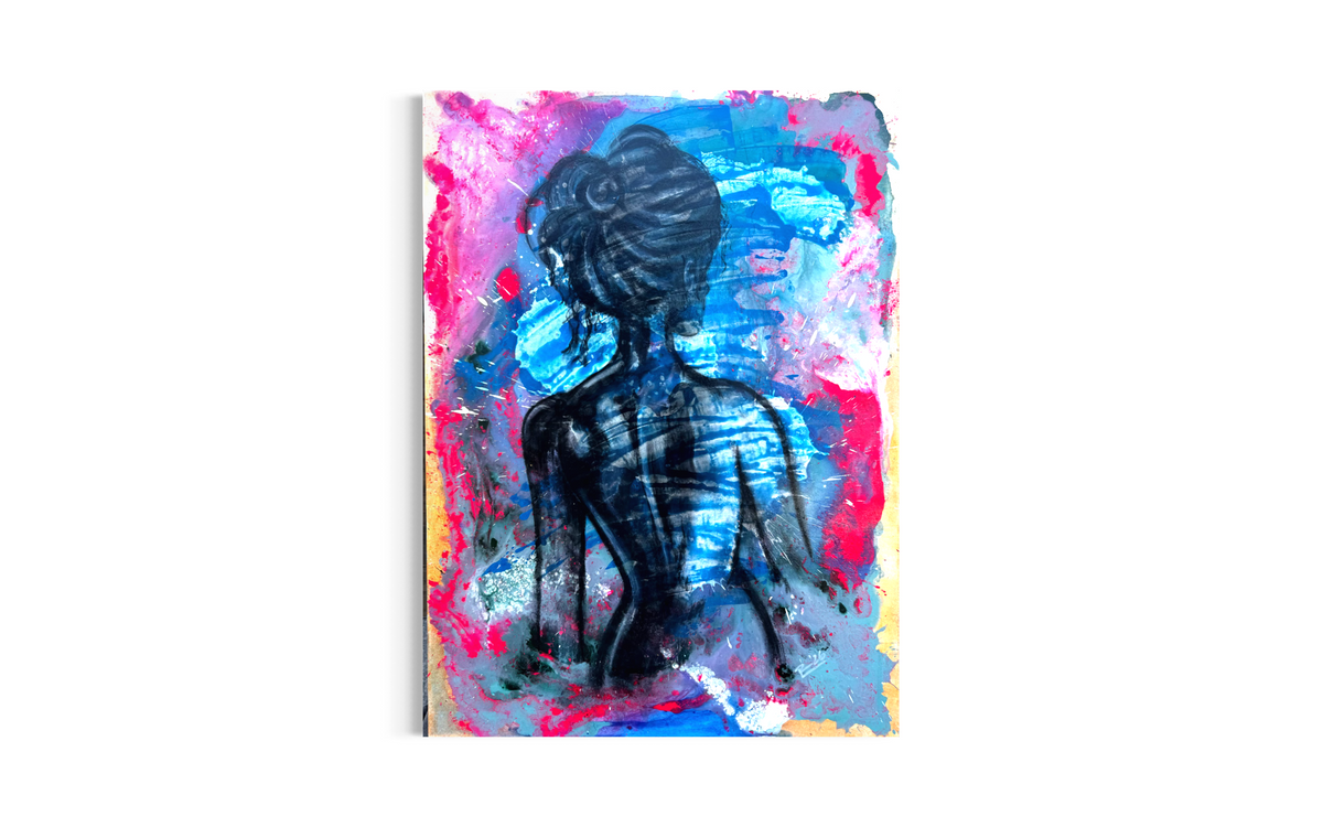 Colorful shadow 60x80cm
