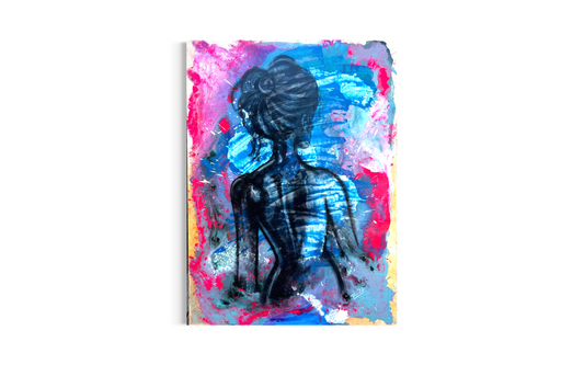 Colorful shadow 60x80cm