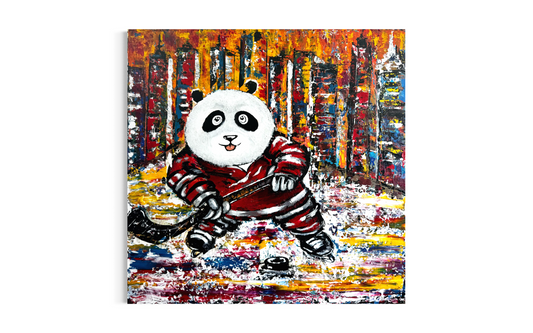 Playful City Ice 80x80cm