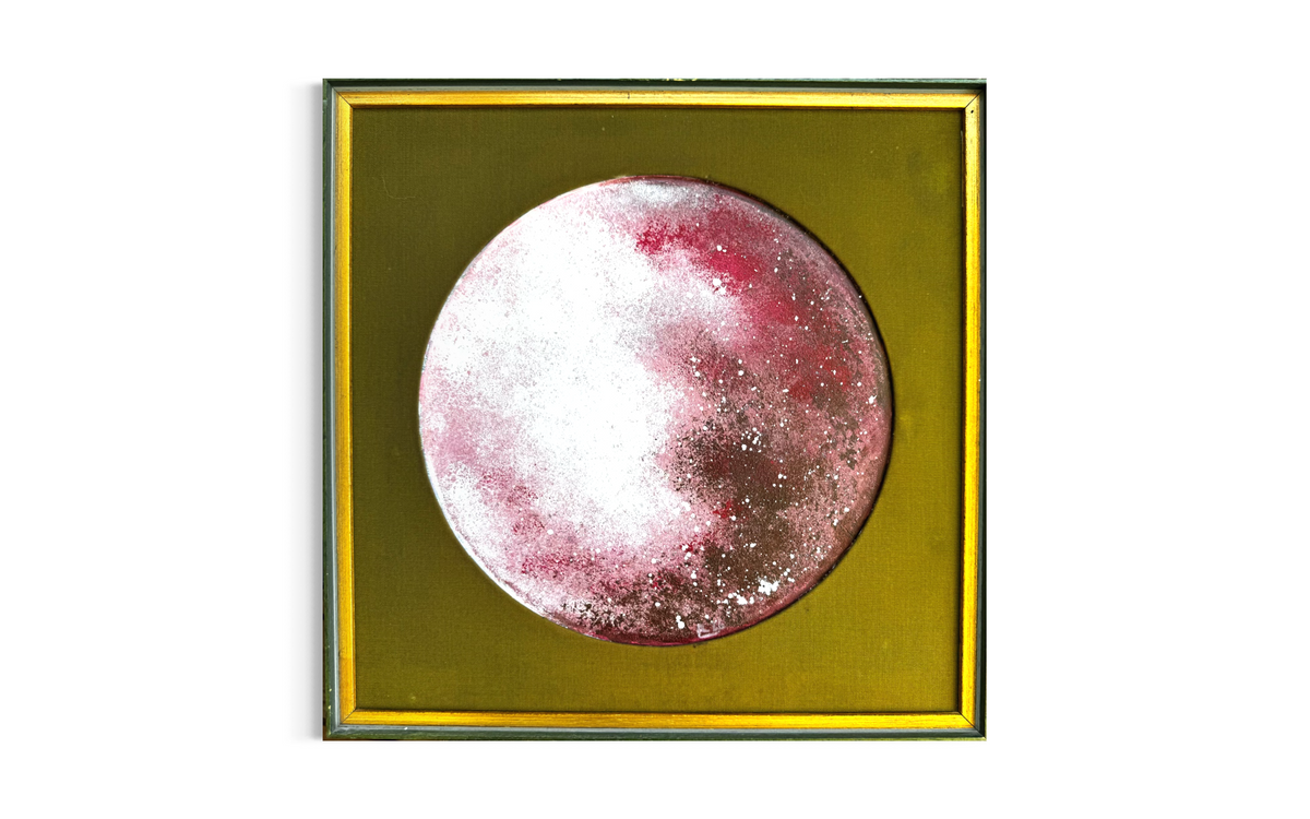 Moon‘s silent Drama 45x45cm