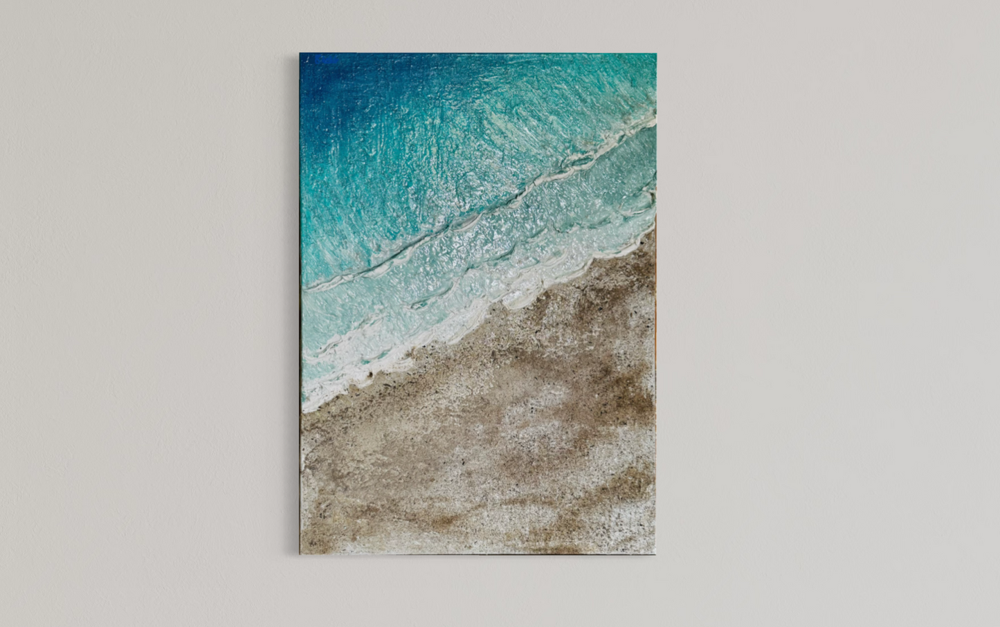 Waves 50x70cm Acryl auf Leinwand